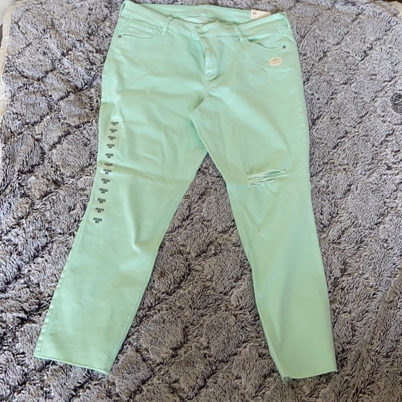 Mint Green Old Navy Jeans - Picture 1 of 2